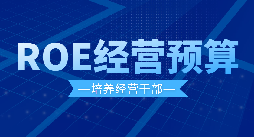 《ROE經營預算》課程學習